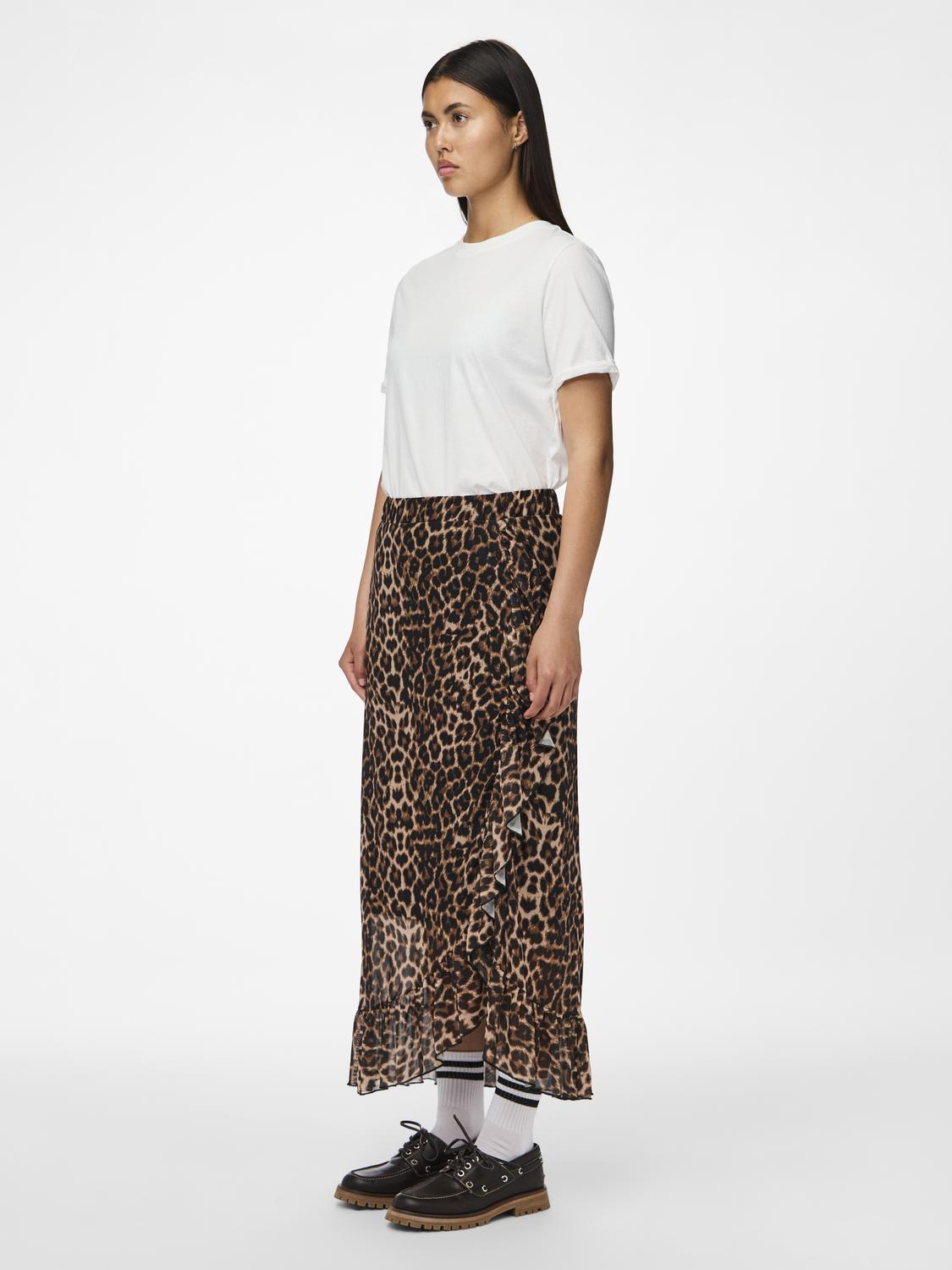 PCNOLIA Long Skirt - Birch