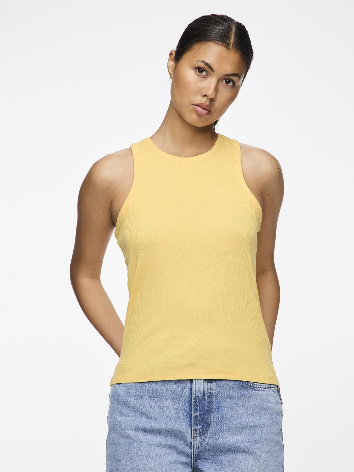 PCRUKA Tank-Top - Flax