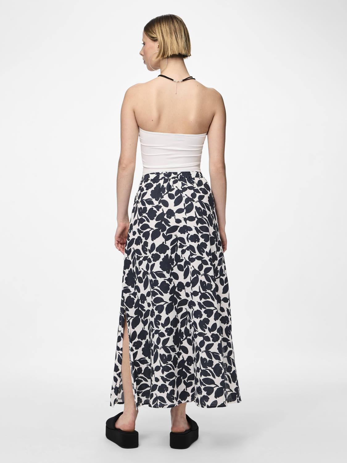 PCKLARISA Skirt - Egret