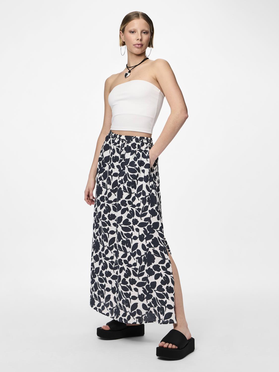 PCKLARISA Skirt - Egret