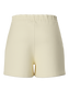 PCCHILLI Shorts - White Pepper