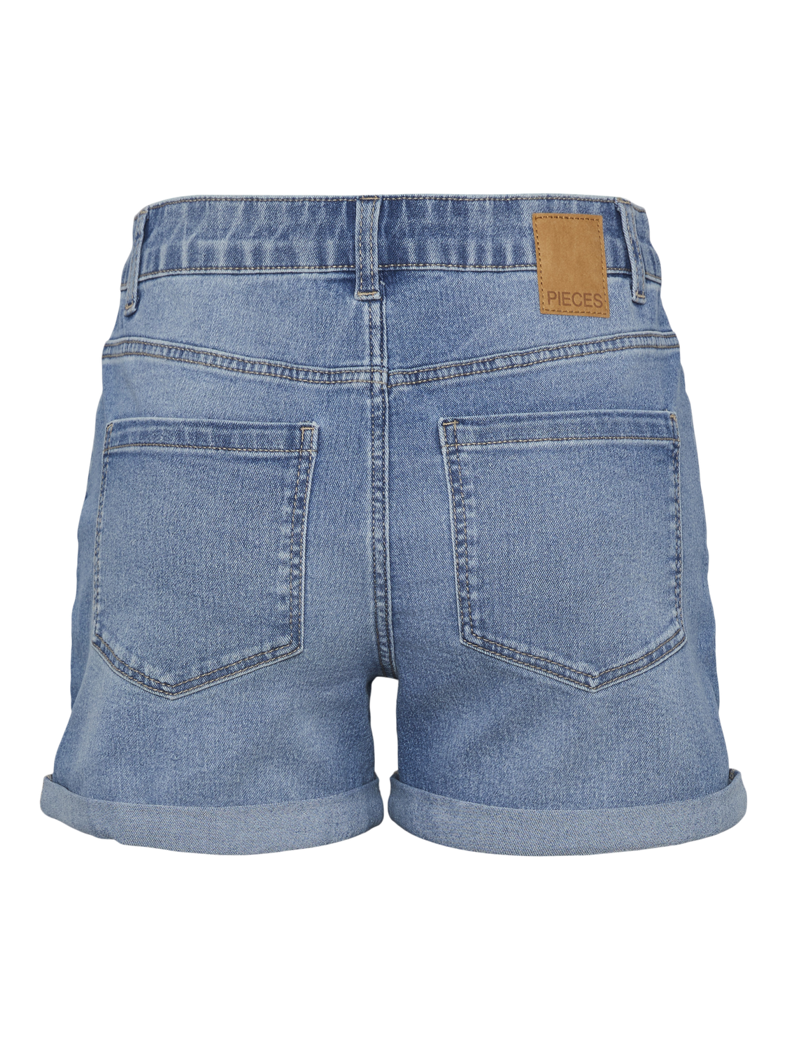 PCPEGGY Shorts - Light Blue Denim