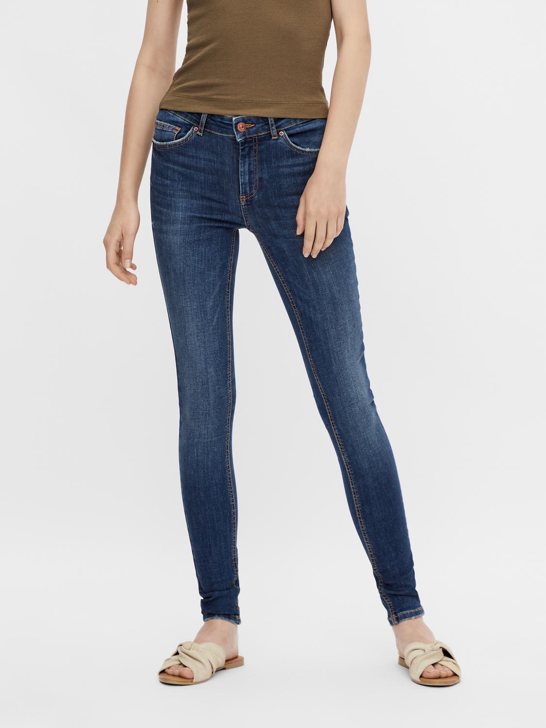 PCDELLY Jeans - Dark Blue Denim