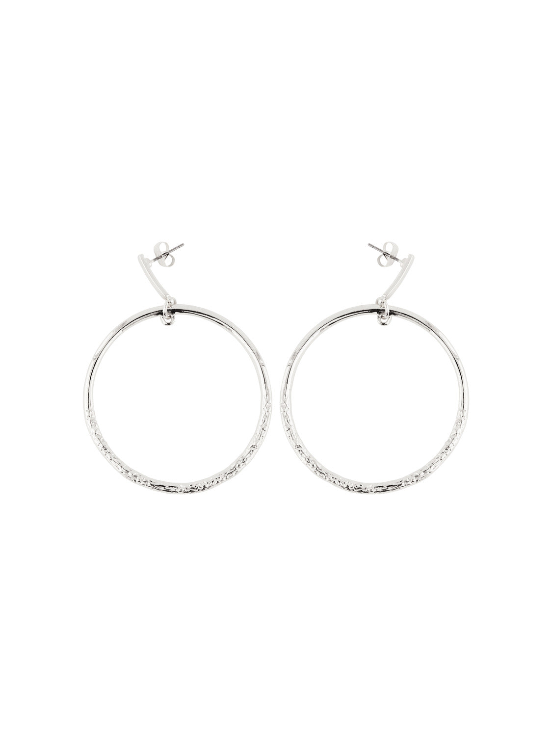 PCASSI Earrings - Silver Colour